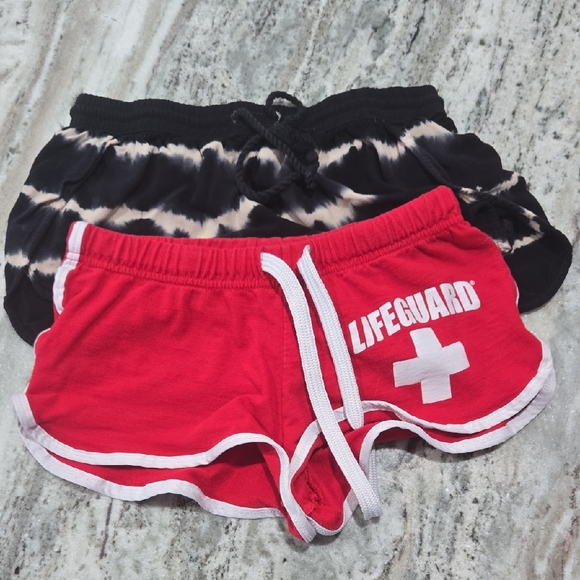 Lounge Shorts Red & Black size small - Picture 1 of 7